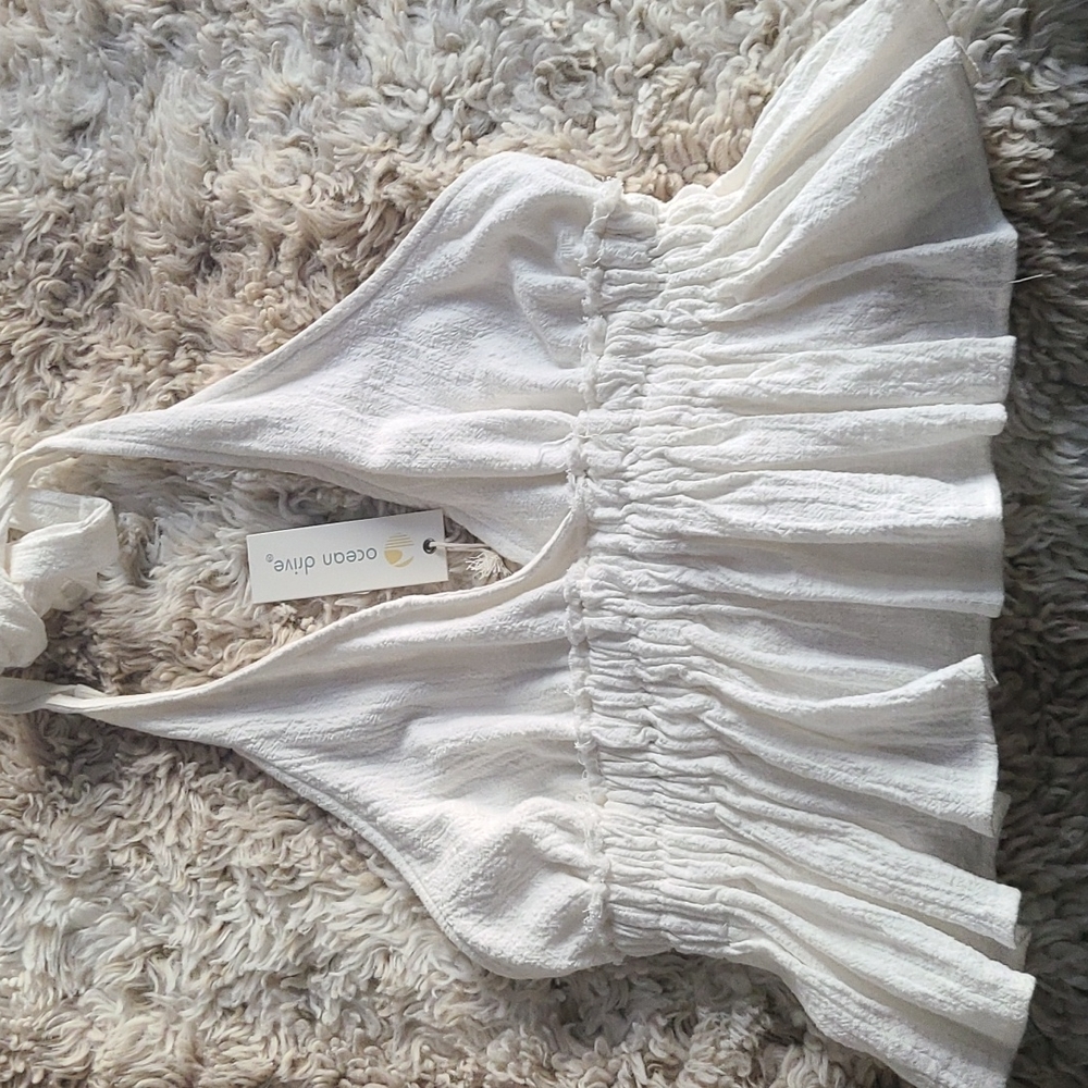 Ocean Drive Halter Top NWT